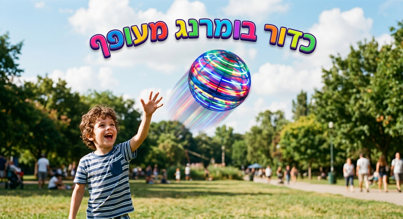 boomerang ball™️ LED כדור בומרנג מעופף עם תאורת