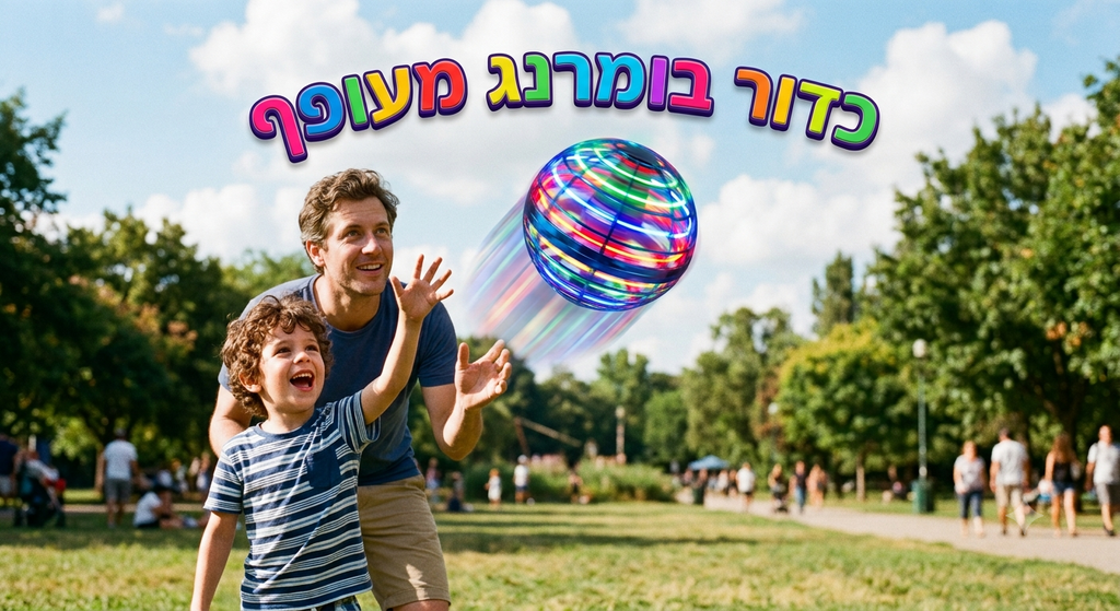 boomerang ball™️ LED כדור בומרנג מעופף עם תאורת